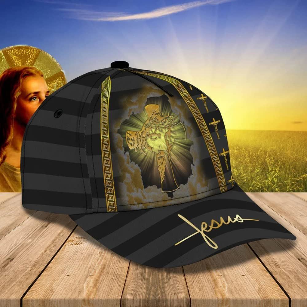 Crucifixion Of Jesus All Over Print Baseball Cap, God Cap, Gift Ideas For Male