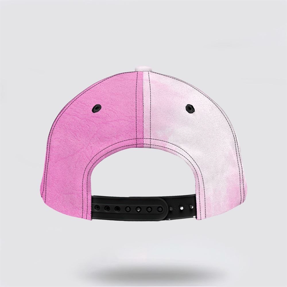 Customized Breast Cancer Awareness In October We Wear Pink Car Art Baseball Cap, Gifts For Breast Cancer Patients, Breast Cancer Hat