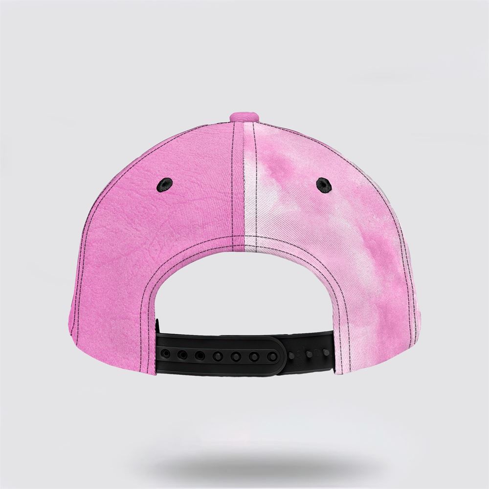 Customized Breast Cancer Awareness Jesus Take the Wheel Baseball Cap, Gifts For Breast Cancer Patients, Breast Cancer Hat