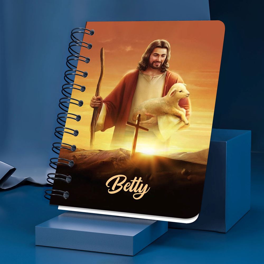 For I Am With You Personalized Spiral Notebook, Christian Spiritual Gifts For Friends