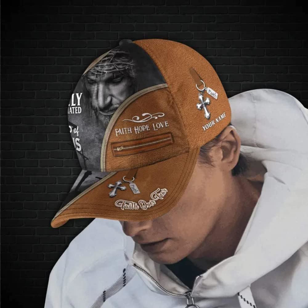 Fully Vaccinated By The Blood Of Jesus On The Cross All Over Print Baseball Cap, God Cap, Gift Ideas For Male
