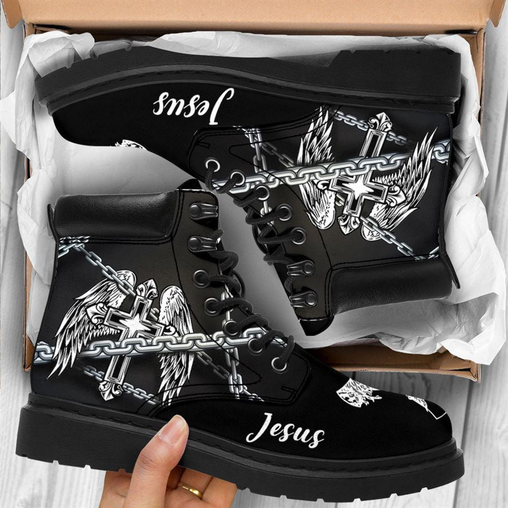 God Boots, Christian Fashion Shoes, Christian Lifestyle Boots, Bible Verse Boots, Christian Apparel Boots
