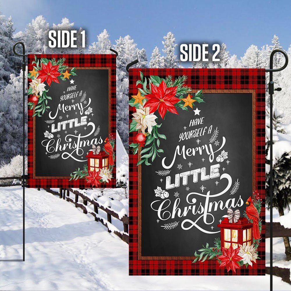 Have Yourself A Merry Little Christmas Flag, Christmas Garden Flag, Home Decor Accessories, Christmas Outdoor Decor Ideas