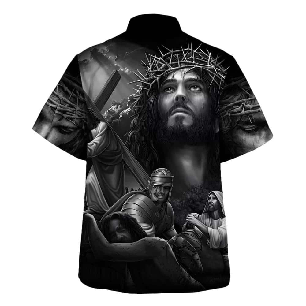 Jesus And His Warriors Are Fighting Hawaiian Shirt For Men, Christian Hawaiian Shirt, Gift For Christian