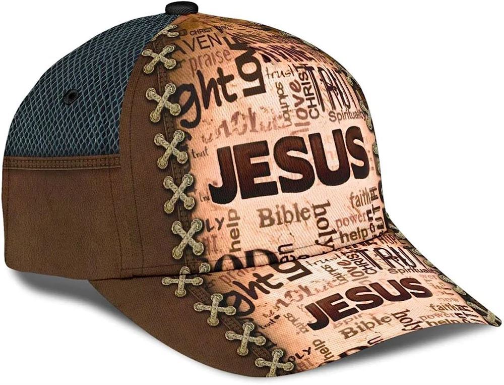 Jesus Bible Verse Holy All Over Print Baseball Cap, God Cap, Gift Ideas For Male