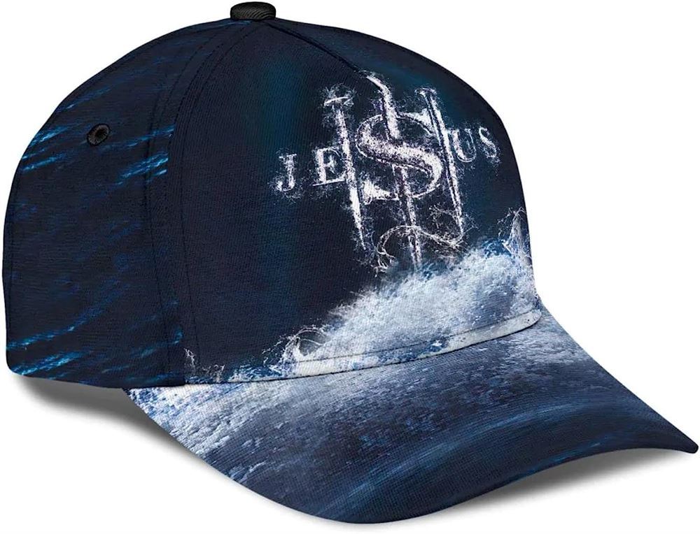 Jesus Changed My Life All Over Print Baseball Cap, God Cap, Gift Ideas For Male