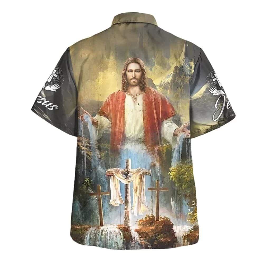 Jesus Christ Is My Savior Hawaiian Shirt For Men, Christian Hawaiian Shirt, Gift For Christian