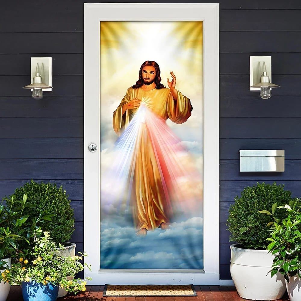 Jesus Door Cover, Christian Door Cover, Christian Door Decor, Door Christian Church, Christian Door Plaques