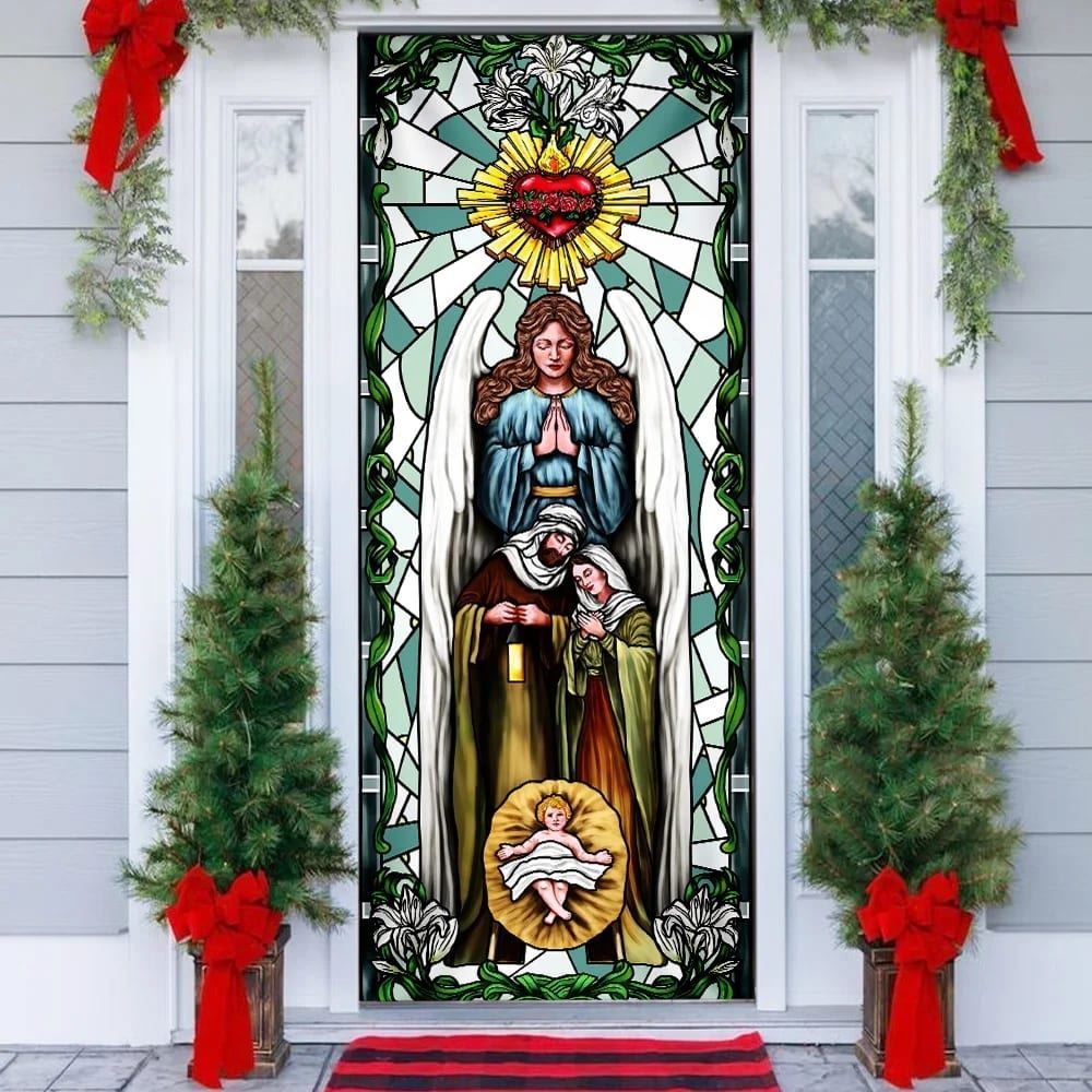 Jesus Door Cover Nativity of Jesus, Christian Door Decor, Door Christian Church, Christian Door Plaques