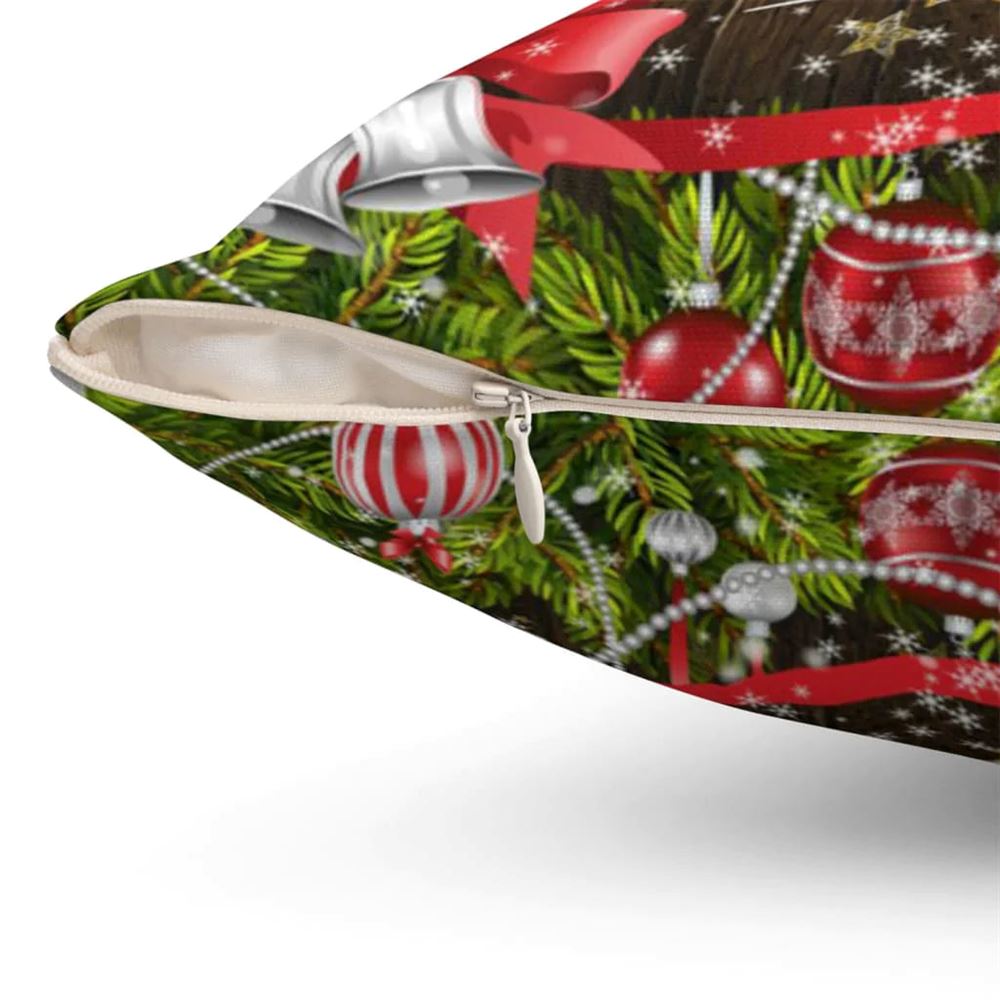 Jesus Pillow, Christmas Night, Ring The Bell Pillow, Peace On Earth Goodwill To All Christian Pillow, Christmas Throw Pillow, Inspirational Gifts