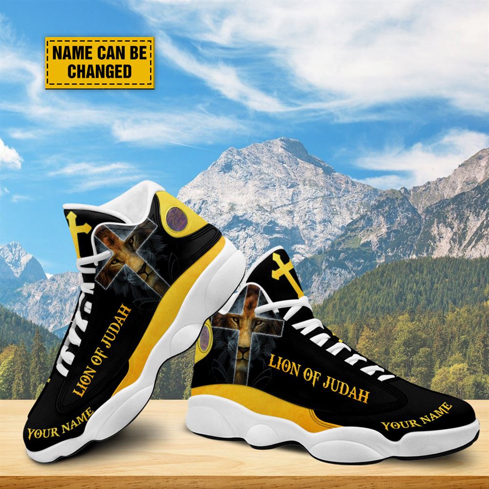 Lion Of Judah Customized Jesus Jd13 Shoes For Man And Women, Christian Basketball Shoes, Gifts For Christian, God Shoes