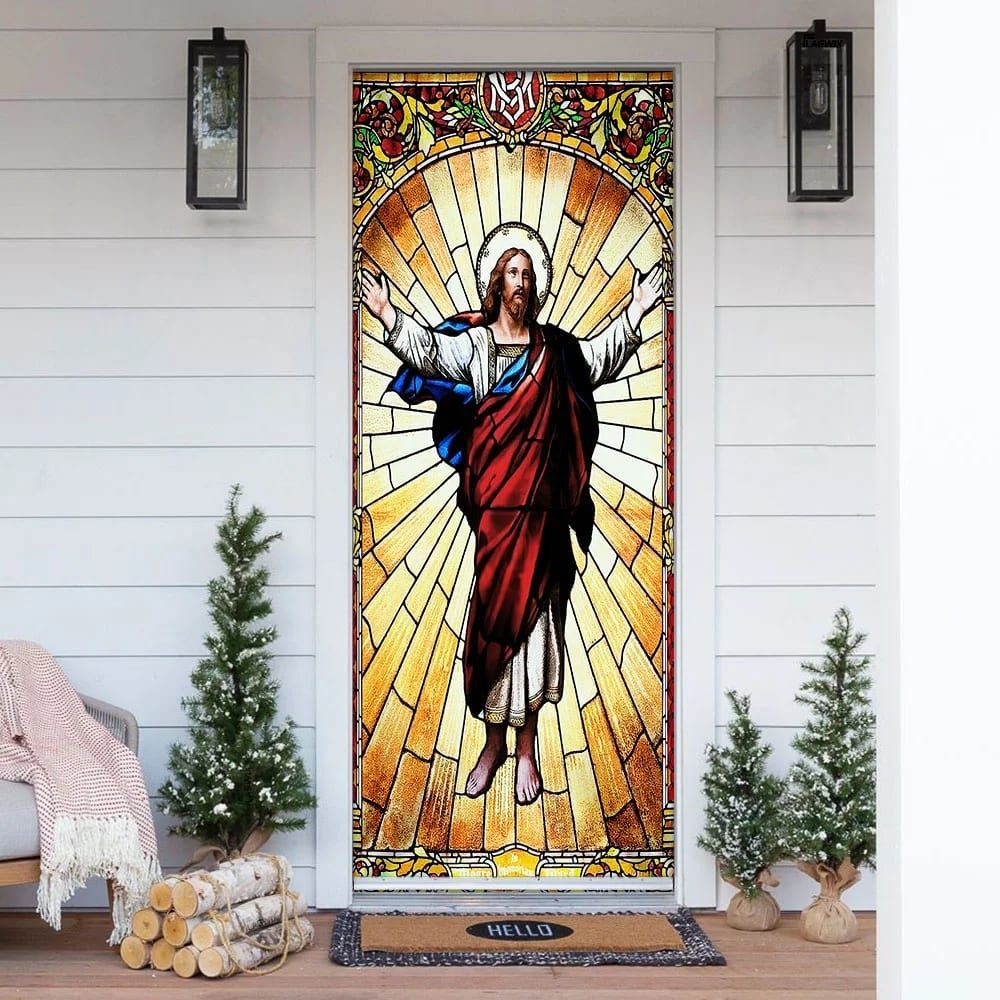 Love Jesus Door Cover, Christian Door Decor, Door Christian Church, Christian Door Plaques