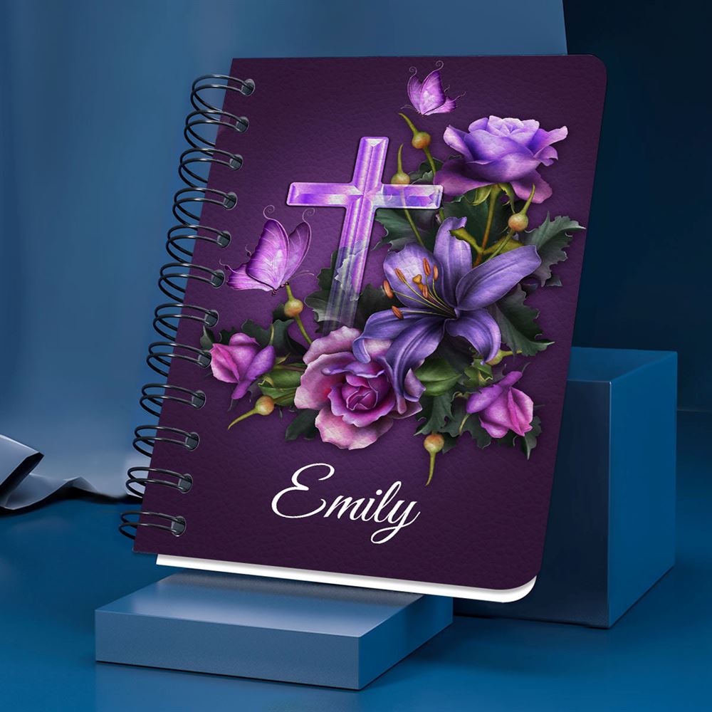 Personalized Spiral Journal Believe That You Have Received It, Religious Gifts For Christian