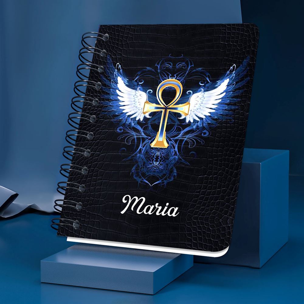 Personalized Spiral Journal I Believe I Will See The Glory Of God, Religious Gifts For Christian