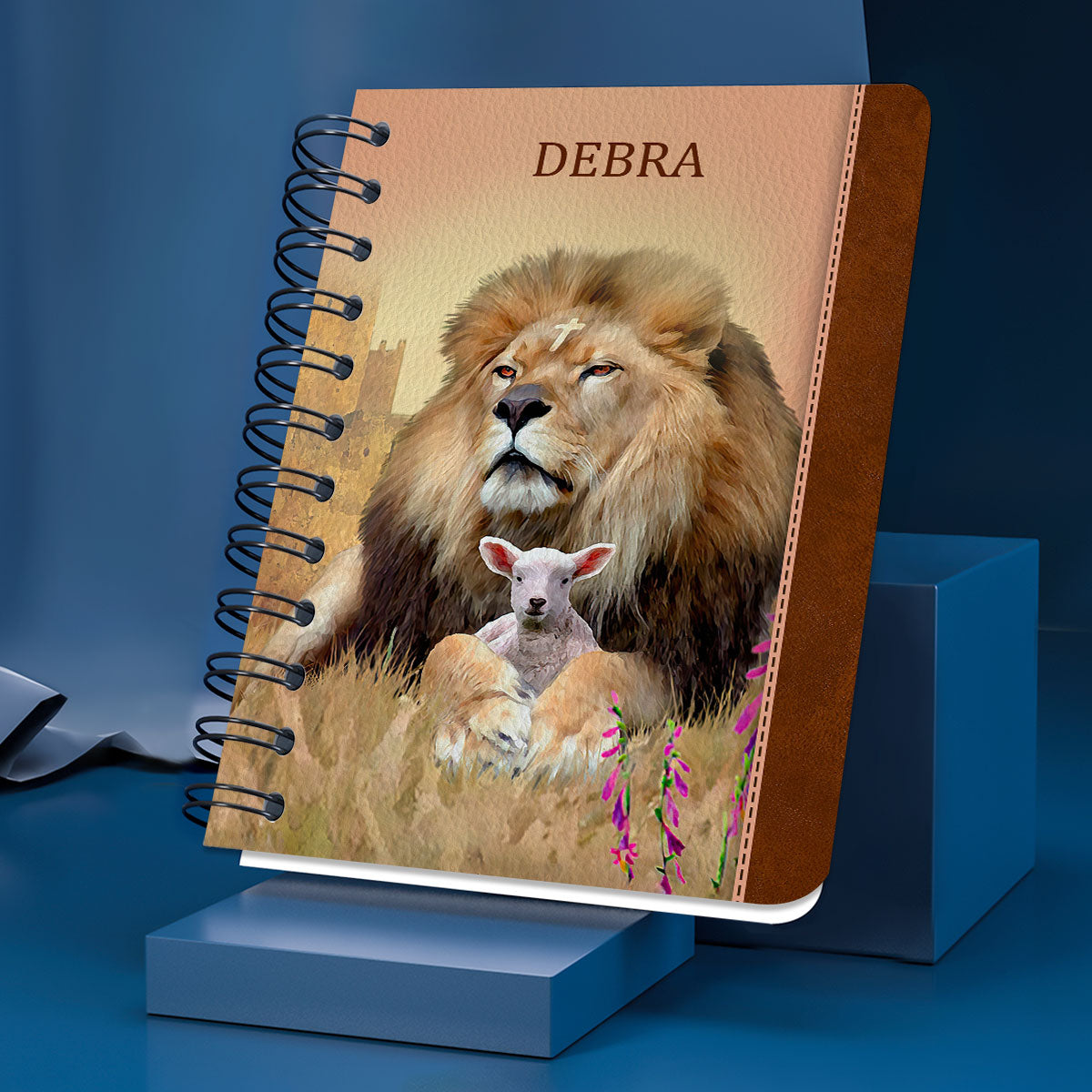 Personalized Spiral Journal If You Believe You Can See The Glory Of God, Christian Art Gifts Journal