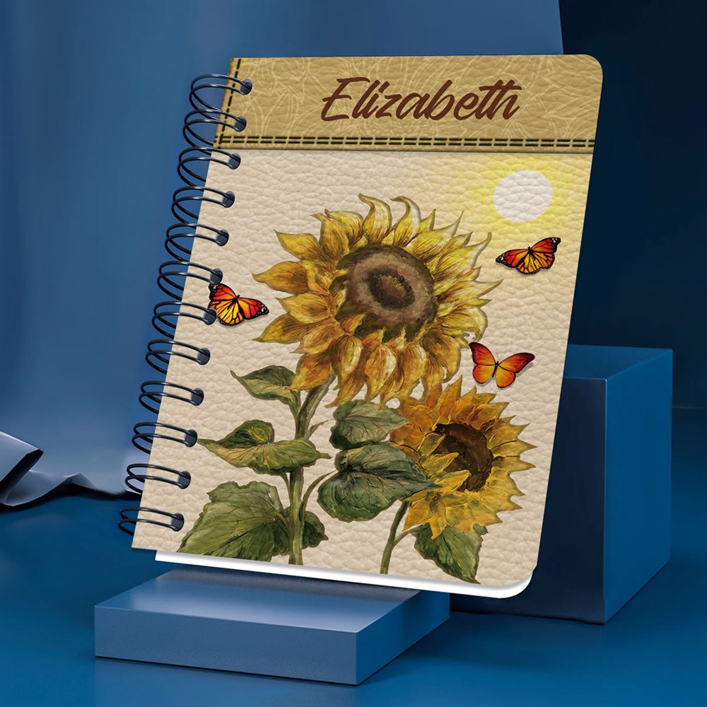 Personalized Spiral Journal In The Morning When I Rise Give Me Jesus, Religious Gifts For Christian