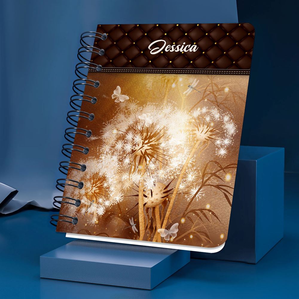 Personalized Spiral Journal The Son Of The Father, Christian Art Gifts Journal