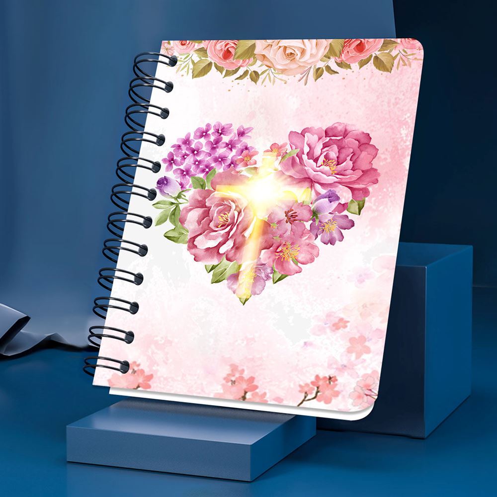 Personalized Spiral Journal You Are The Beat Of My Heart, Inspiration Gifts For Christian People