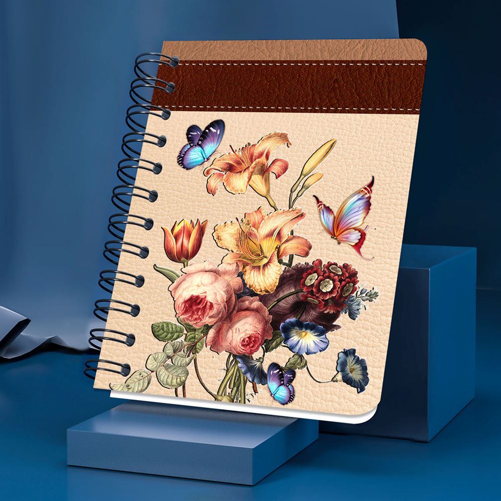 Personalized Spiral Journal You Believe In God, Inspiration Gifts For Christian People