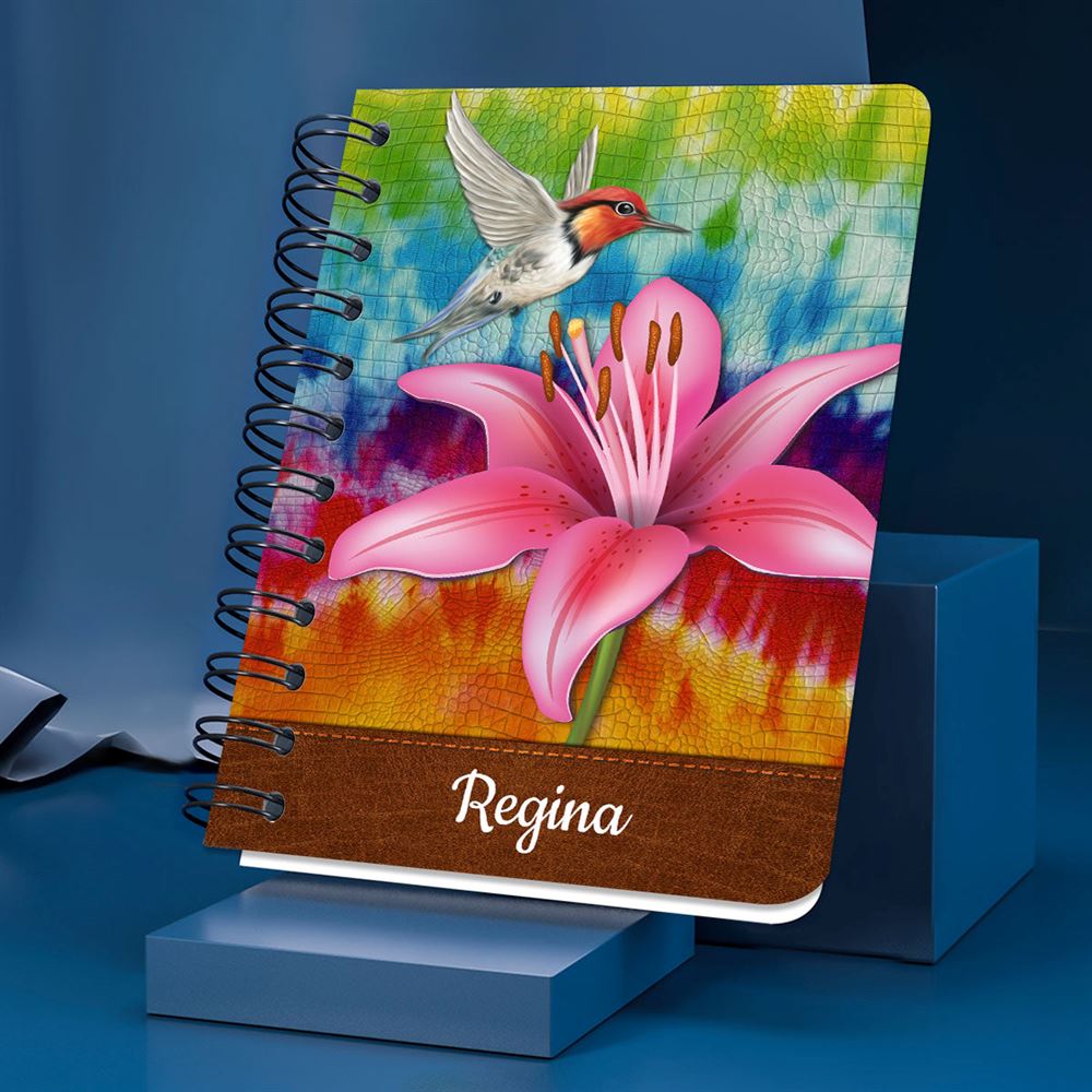 Personalized Spiral Notebook Faith Over Fear, Religious Spiral Notebooks