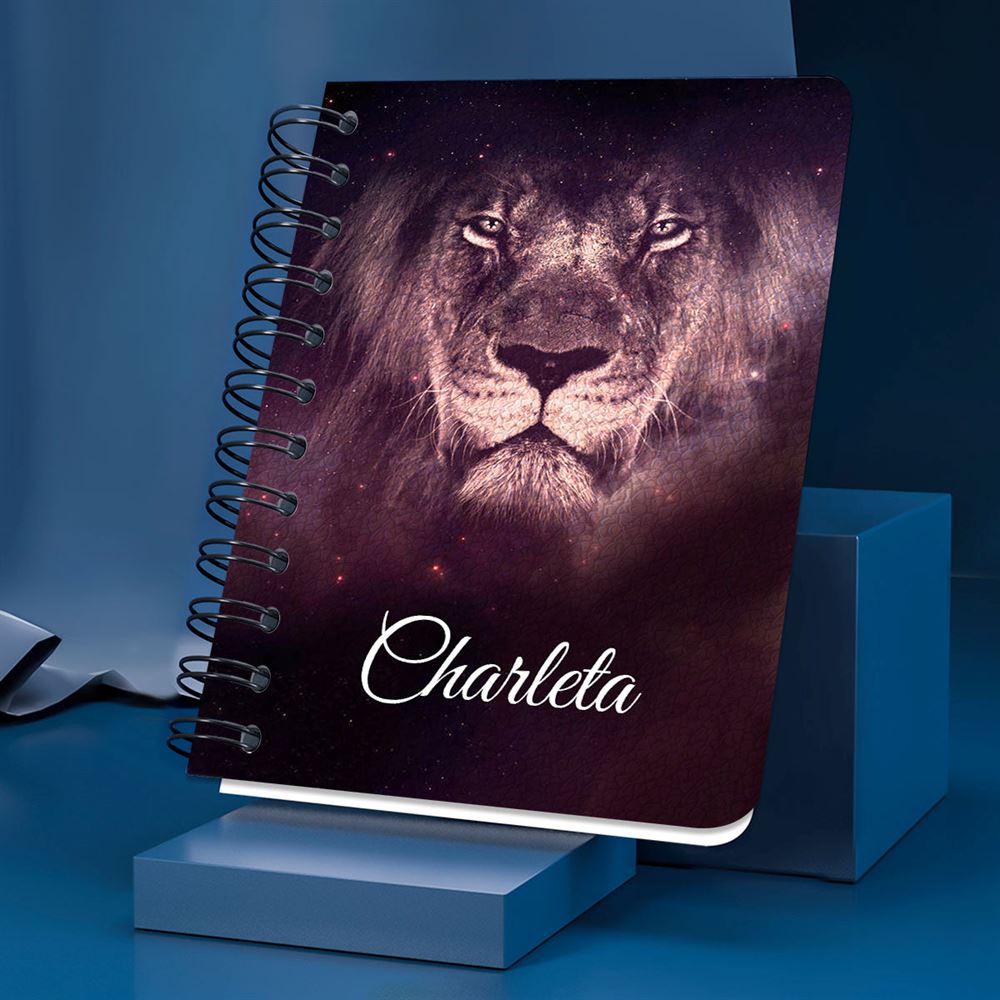 Personalized Spiral Notebook There Is Power In The Name Of Jesus, Religious Spiral Notebooks