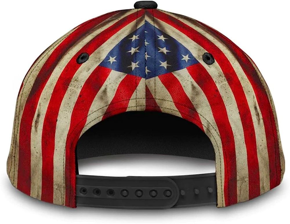The Cross Holy American Flag Classic Hat All Over Print Baseball Cap, God Cap, Gift Ideas For Male