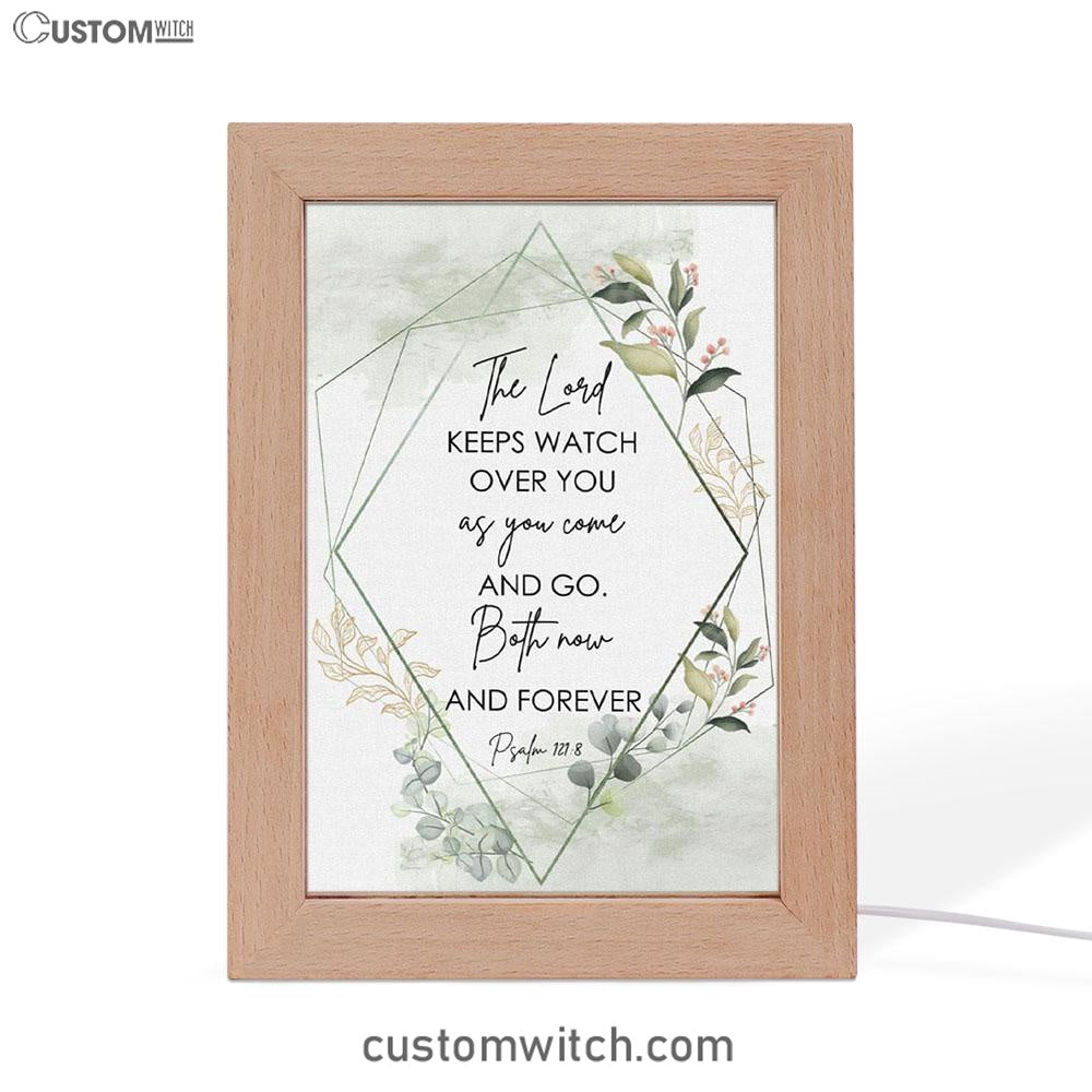 The Lord Keeps Watch Over You As You Come And Go Bible Verse Decor Art - Bible Verse Decor - Scripture Art