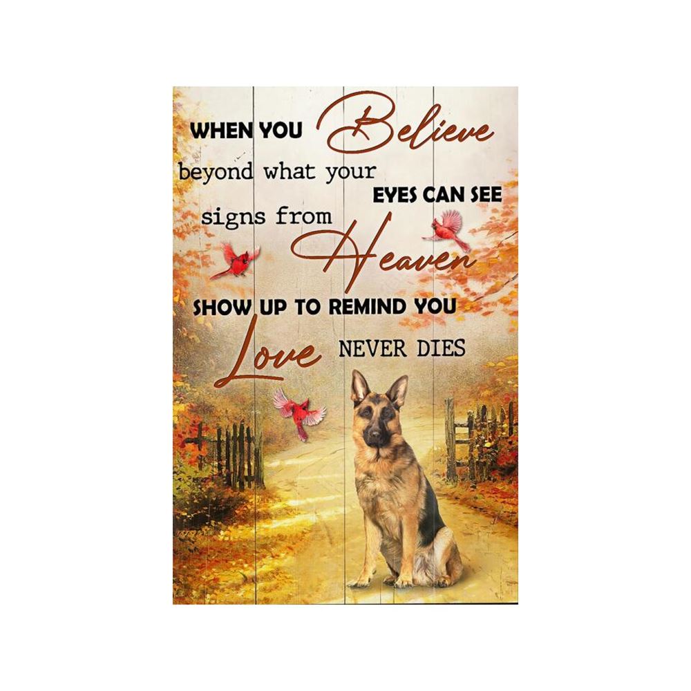 When You Believe Garden Flag, Christian Flag, Scripture Flag, Garden Banner