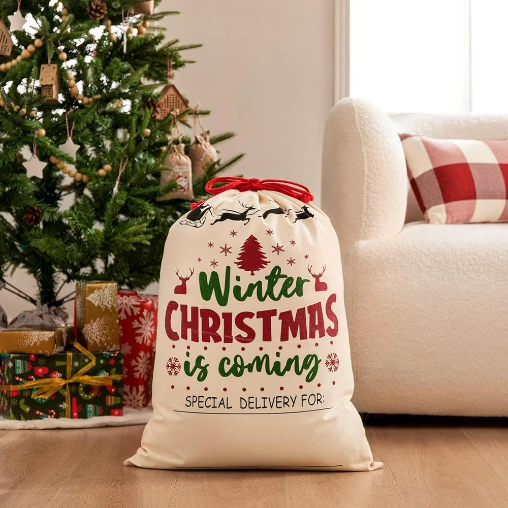 Winter Christmas Is Coming Sack, Gift For Chidren, Christmas Bag Gift, Christmas Gift 2023