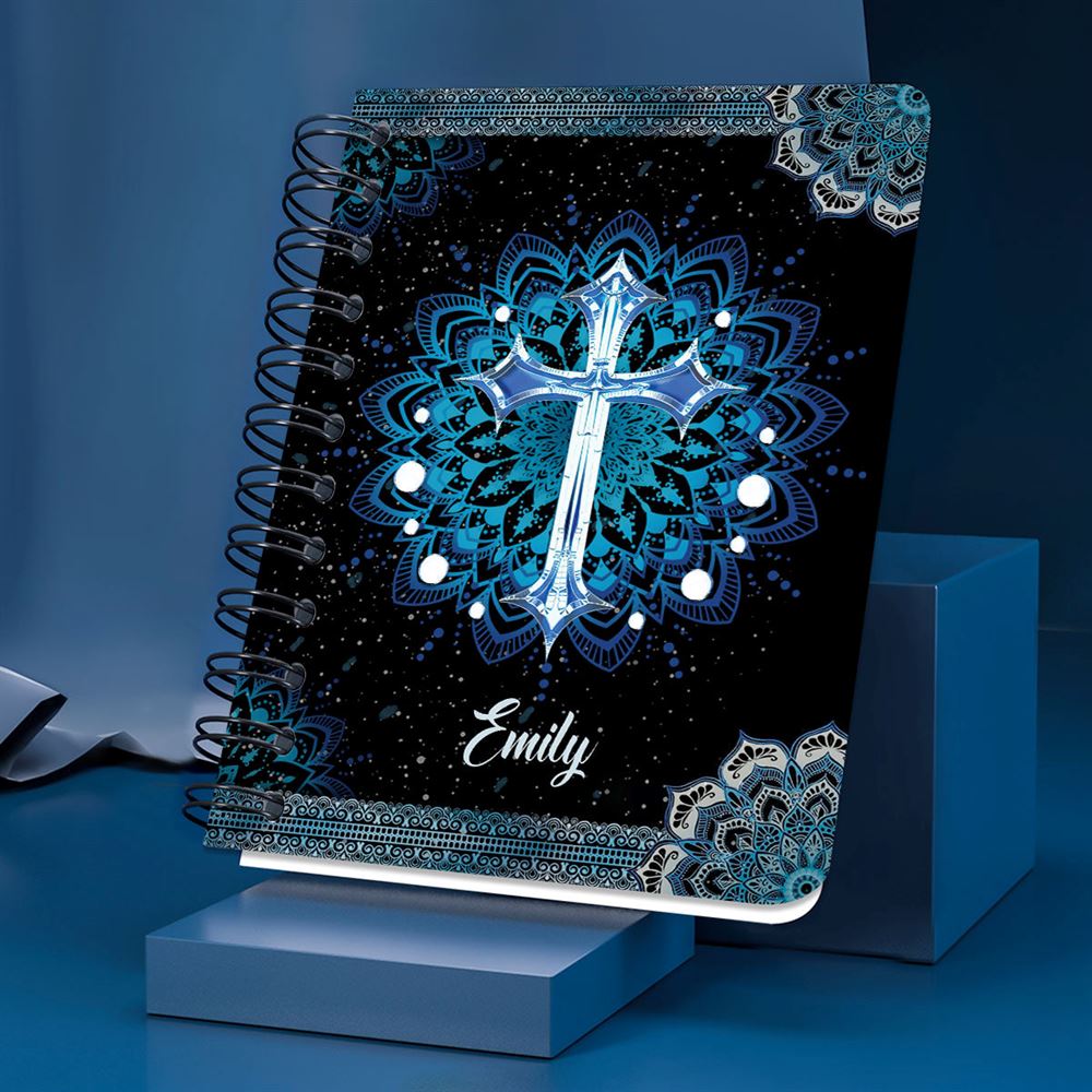 You Are Beautiful Personalized Spiral Journal, Christian Art Gifts Journal