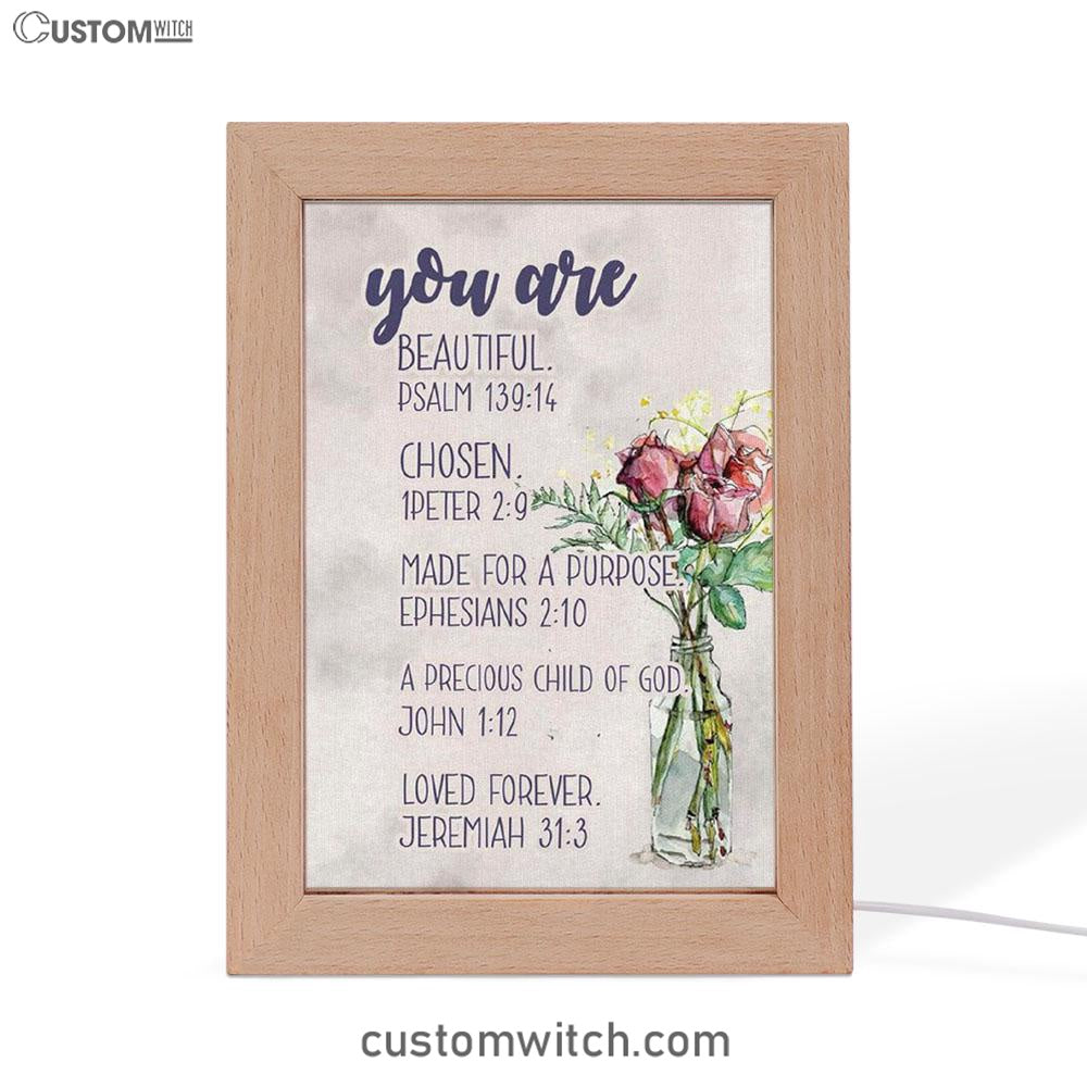 You Are Who God Says You Are Bible Verse Decor Art - Bible Verse Decor - Scripture Art