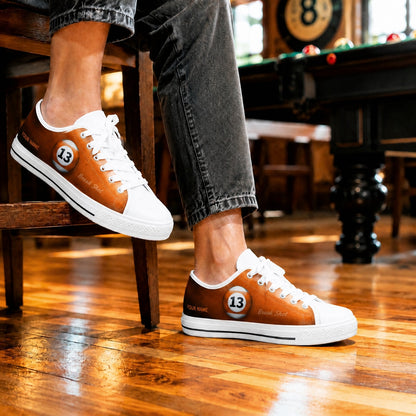 13 Eight Ball Classic Personalized Low Top Shoes Life Style
