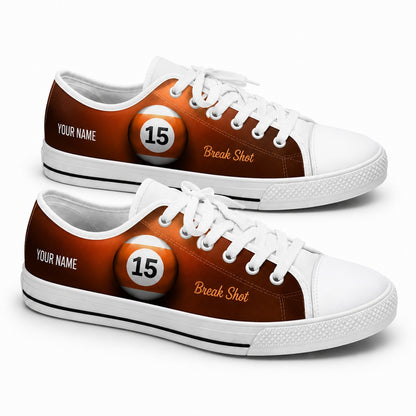 15 Ball Break Shot Retro Custom Low Top Shoes