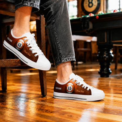 15 Ball Break Shot Retro Custom Low Top Shoes Life Style