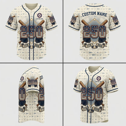 Product grid displaying multi-angle views of the 1776-2026 jersey