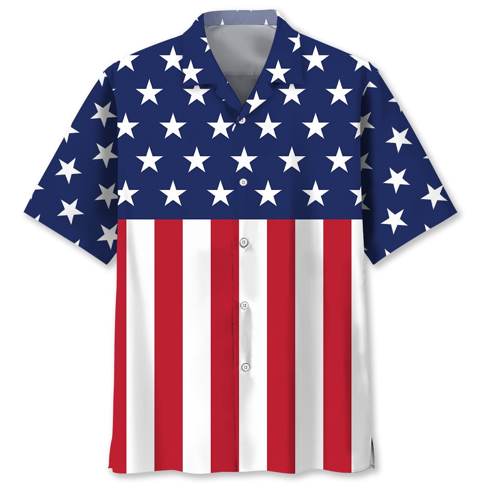 2024 America Hawaiian Shirt, Funny Hawaiian Shirt, Usa Hawaiian Shirt, Vintage Hawaiian Shirts