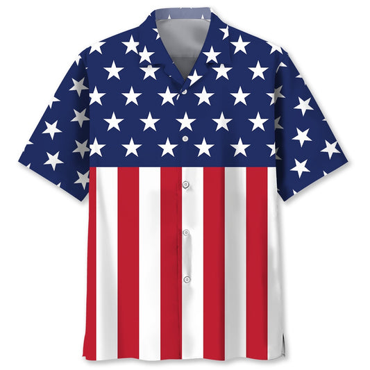 2024 America Hawaiian Shirt, Funny Hawaiian Shirt, Usa Hawaiian Shirt, Vintage Hawaiian Shirts