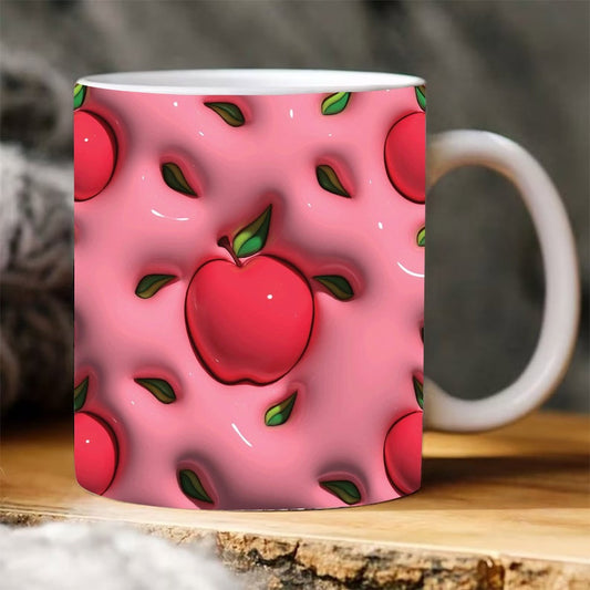 3D Egg Puffy Mug, 3D Coffee Mug, Cute 3D Inflated Mug, Birthday Gift, Christimas Gift