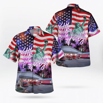 4Th Of July Hawaiian Shirts, 4Th Of July Waldens Ridge Emergency Service Hawaiian Shirt