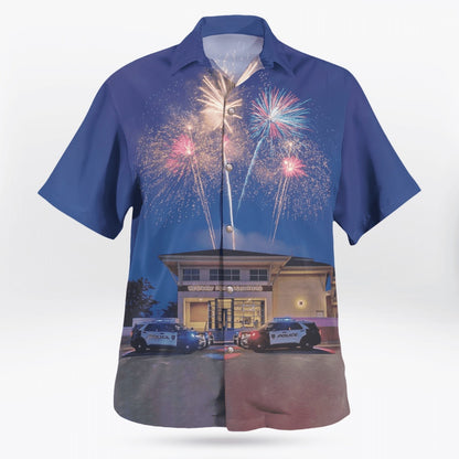 4Th Of July Hawaiian Shirts, 4Th Of July Westerly Police Department Hawaiian Shirt
