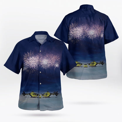 4Th Of July Hawaiian Shirts, Columbus, Nebraska, Midwest Medair Hawaii Shirts