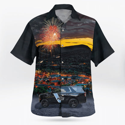 4Th Of July Hawaiian Shirts, Helena, Alabama, Helena Police Department Hawaii Shirts