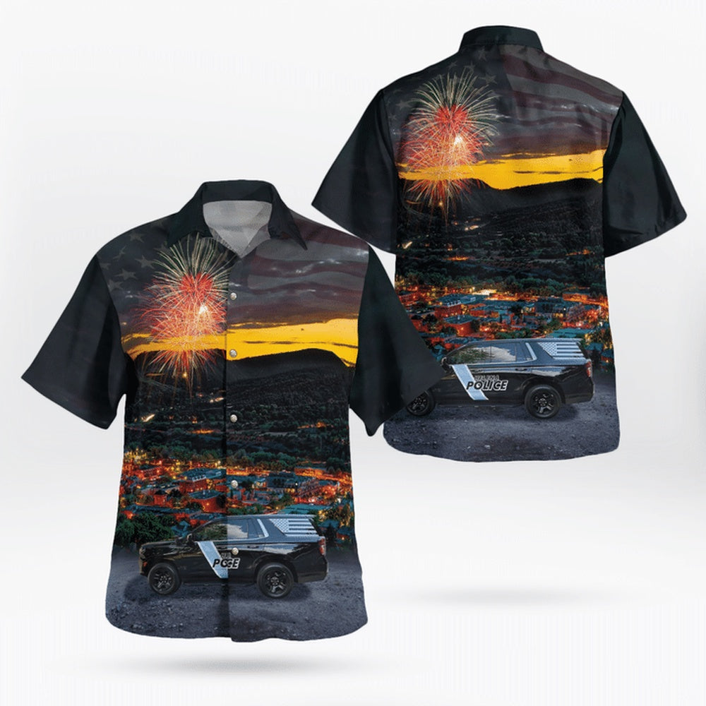 4Th Of July Hawaiian Shirts, Helena, Alabama, Helena Police Department Hawaii Shirts