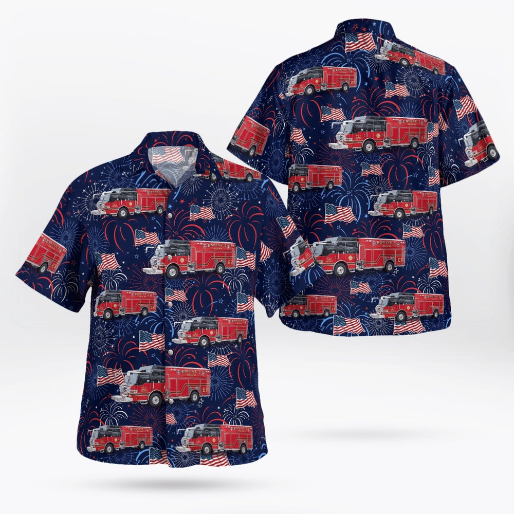 4Th Of July Hawaiian Shirts, Joplin, Missouri, Joplin Fire Department