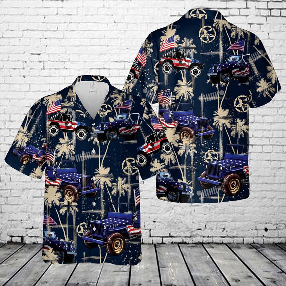 4Th Of July Hawaiian Shirts, Jp July 4th Hawaiian Shirt, Hawaiian Beach Shirts For Men Women