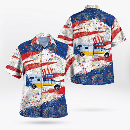 4Th Of July Hawaiian Shirts, Nationwide Childrens Transport Team Hawaii Shirts