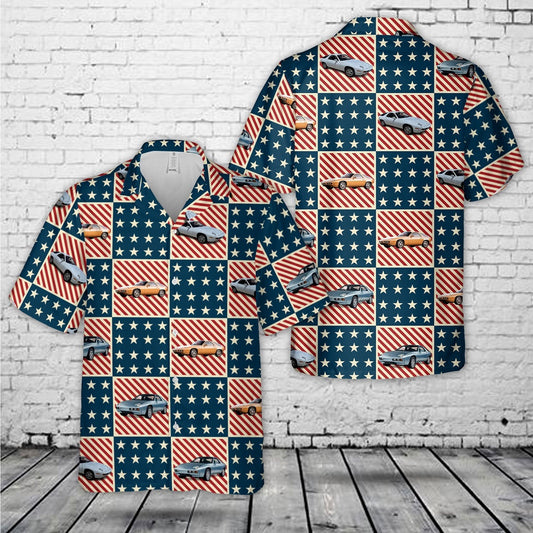 4Th Of July Hawaiian Shirts, Porsche 928 1978 4th Of July Hawaiian Shirt, Hawaiian Beach Shirts For Men Women