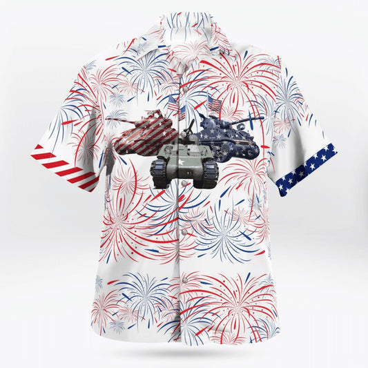 4Th Of July Hawaiian Shirts, Sherman 4Th Of July Hawaiian Shirts
