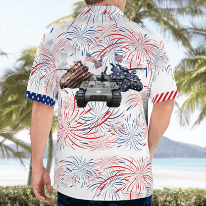 4Th Of July Hawaiian Shirts, Sherman 4Th Of July Hawaiian Shirts