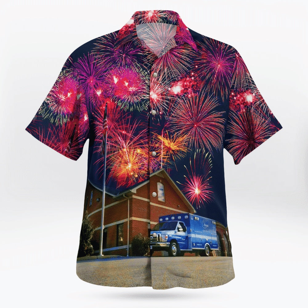 4Th Of July Hawaiian Shirts, Town Of Abingdon, C-Trans Medical Services Hawaii Shirts